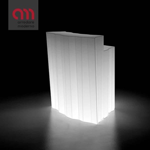 Bartolomeo Corner Plust Barra Bar Iluminable angular