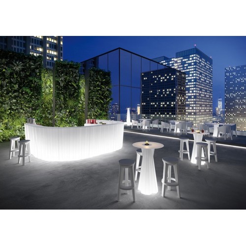 Bartolomeo Corner Plust Barra Bar Iluminable angular