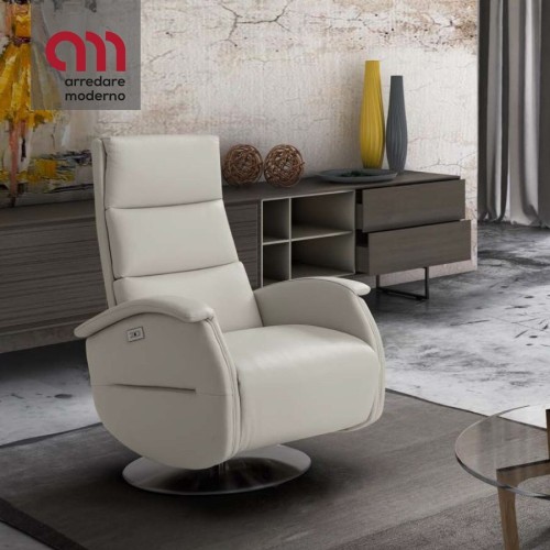 Sillón giratorio relax Zara Spazio Relax - Arredare Moderno