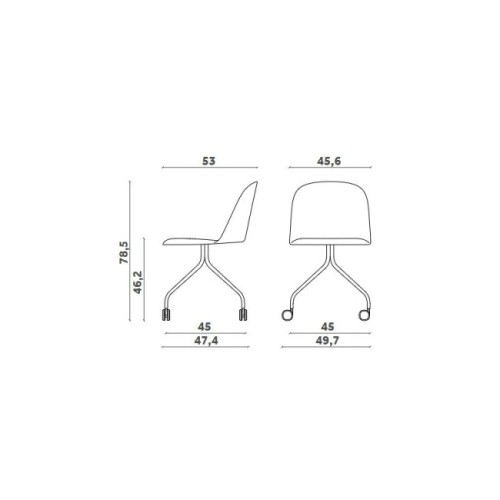 Sedia Mariolina Office Miniforms