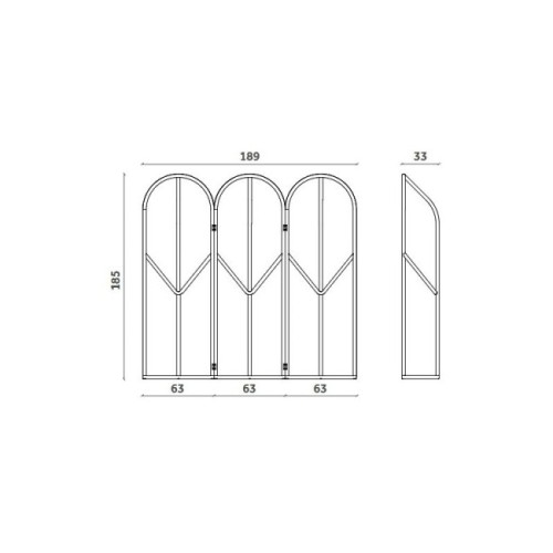 Paravento Colony Screen Miniforms