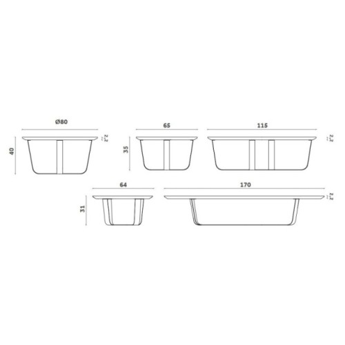 Tavolino Bino Miniforms