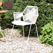 Silla Tropicalia Moroso con reposabrazos