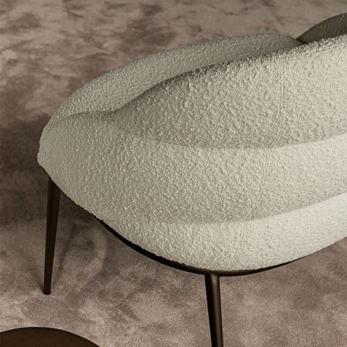 Camilla Lounge Cattelan Italia Silla con reposabrazos