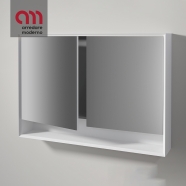 Meuble Miroir 45° Avec Compartiment Ouvert Edoné