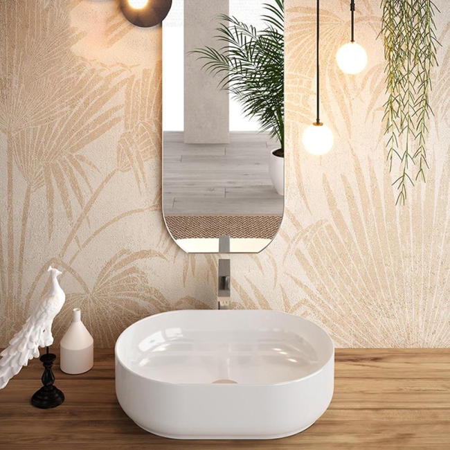 Lavabo de salle de bain Giò Evolution Hidra Ceramica