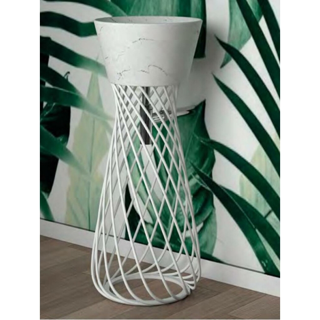 Lavabo de salle de bain Wire Hidra Ceramica