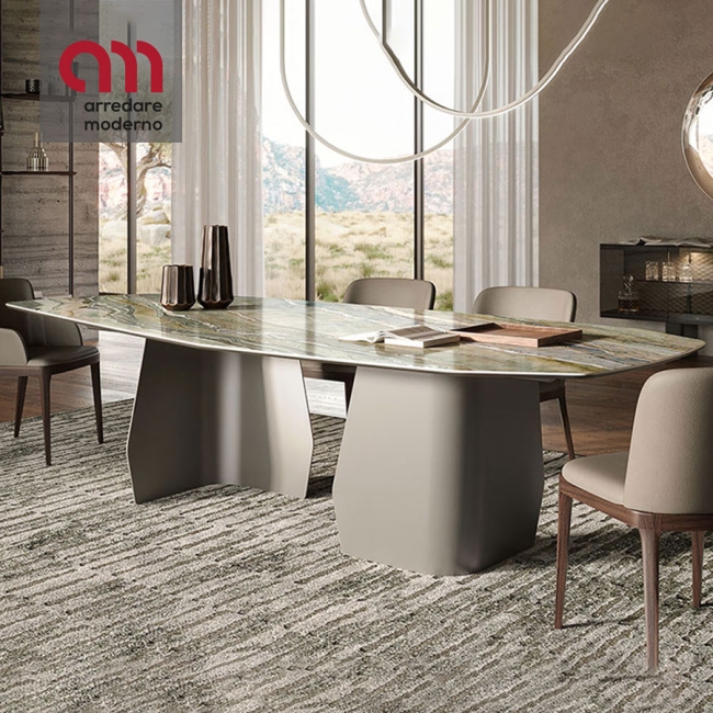 Table Senator Keramik Cattelan Italia