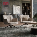 Chaise Rhonda Lounge Cattelan Italia pivotante