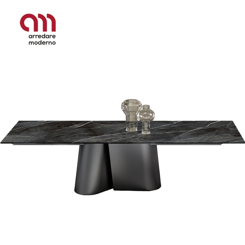 Table rectangulaire fixe Kimono Bontempi Casa