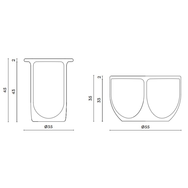 Table basse Pinto Miniforms