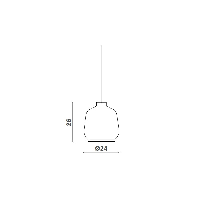 Lampe à suspension Kiki Miniforms