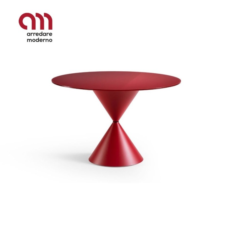 Clessidra CT Midj Table basse plateau en métal