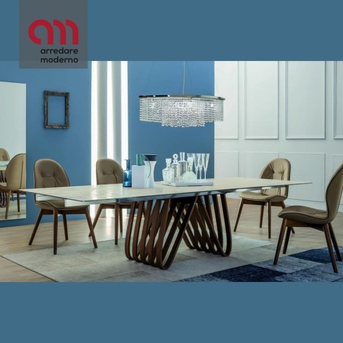 Arpa Tonin Casa Table extensible en céramique