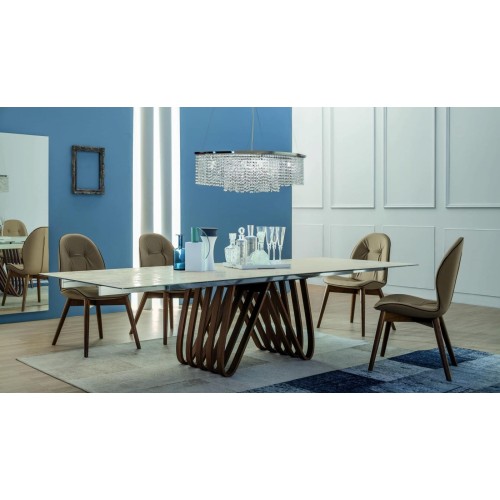 Arpa Tonin Casa Table extensible en céramique