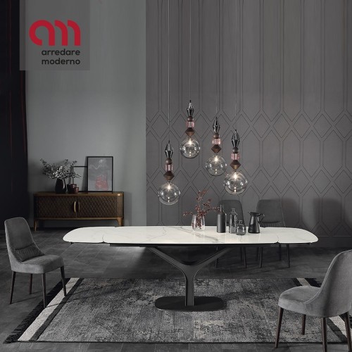 Table salle a manger extensible Ariston Tonin Casa