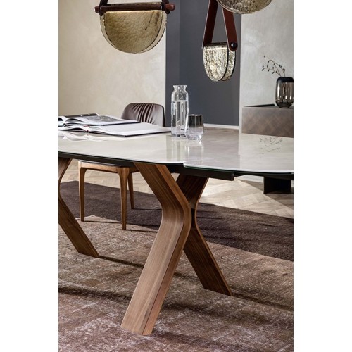 Still Tonin Casa Table extensible avec plateau rectangulaire