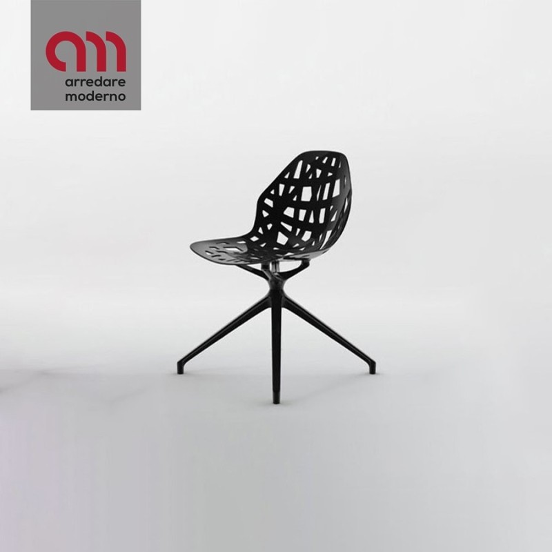 Pelota Casprini Chaise Spider pivotant