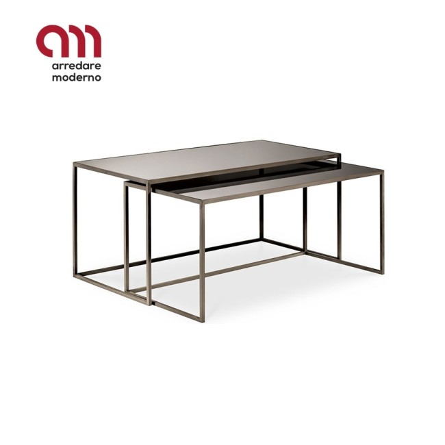 Narciso Cantori Set Tables basses rectangulaires