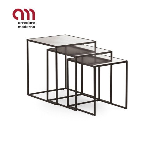 Narciso Cantori Set Tables basses carrées