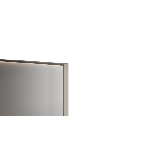 Edoné Miroir avec cadre en aluminium et LED