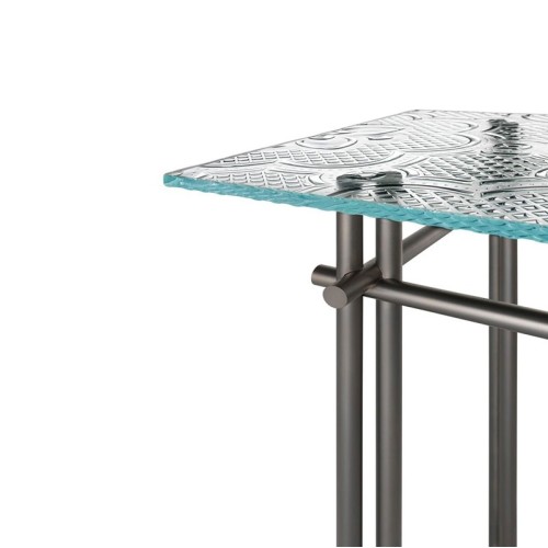 Cristaline Fiam Table console salon du meuble 2023