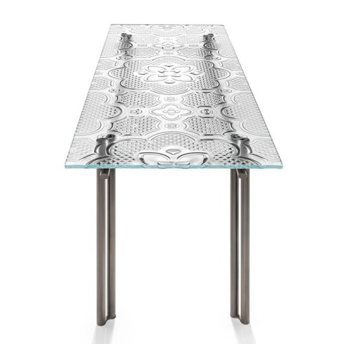 Cristaline Fiam Table console salon du meuble 2023