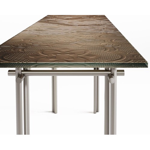 Cristaline Fiam Table console salon du meuble 2023