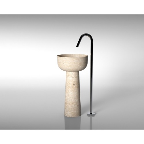 Sphere avec colonne Hidra Ceramica Lavabo moderne salle de bain