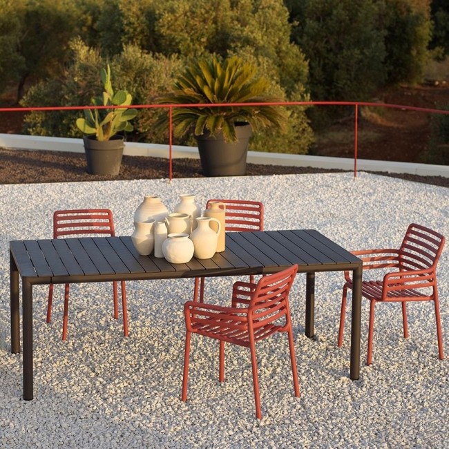 Tevere 147 Nardi Table Extensible pour l'extérieur