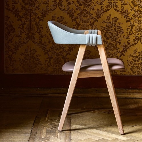 Mathilda Moroso Chaise design moderne en bois