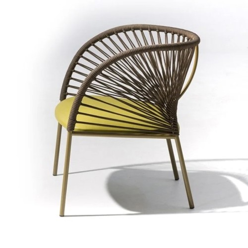 Yumi Moroso Chaise rembourée tissée