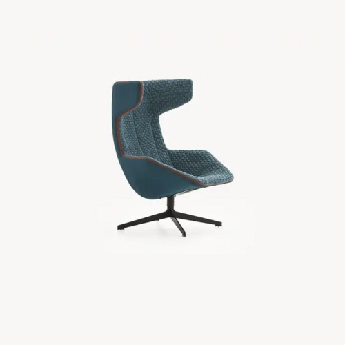 fauteuil-take-a-line-for-a-walk-moroso-pivotant-matelasse