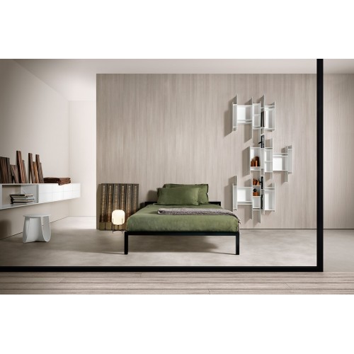 Aluminium Bed MDF Italia Lit