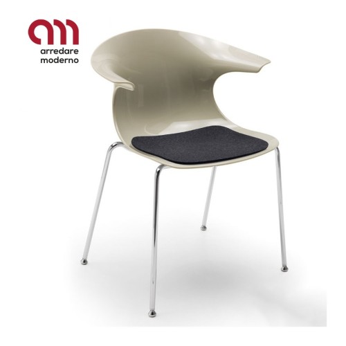 Chaise Infiniti Design modèle Loop 4 Legs - Arredare moderno