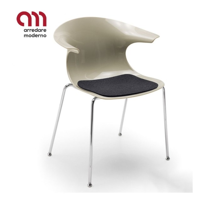 Chaise Infiniti Design modèle Loop 4 Legs - Arredare moderno