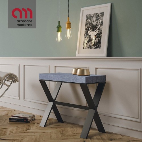 Xenia Cadre anthracite Itamoby Table console