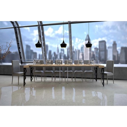 Karamay Cadre anthracite Itamoby Table console