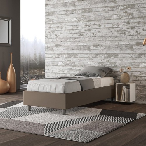 Lit simple Ityhome Azelia avec sommier - Arredare Moderno