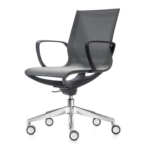 Key Line Kastel Chaise de bureau ergonomique avec accoudoirs