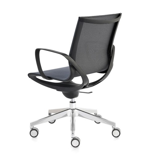 Key Line Kastel Chaise de bureau ergonomique avec accoudoirs