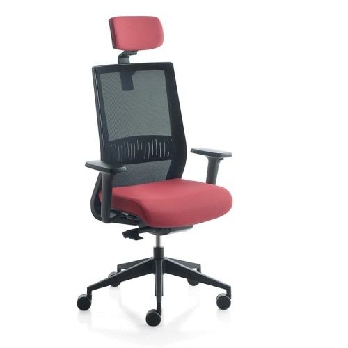 Karma Mesh Kastel Chaise de bureau ergonomique avec accoudoirs