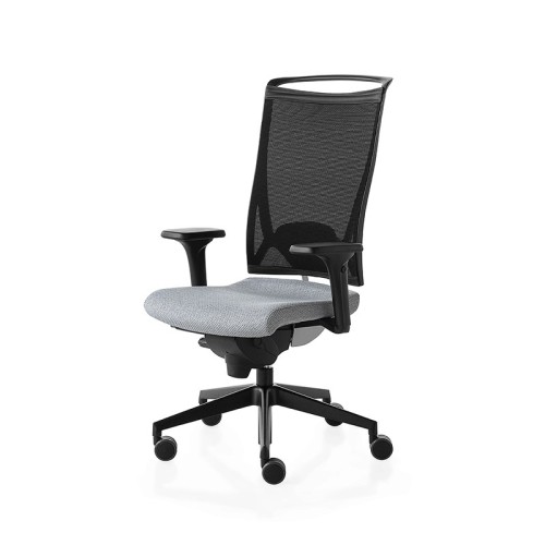 Korium Mesh Kastel Chaise de bureau ergonomique avec accoudoirs