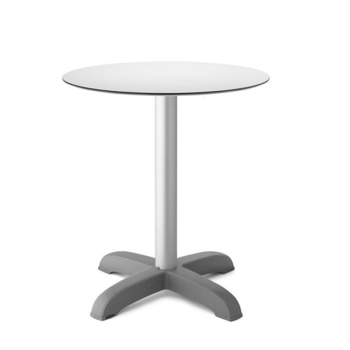 table-de-bar-tiffany-scab-h75-colonne-ronde-et-base-4-pieds-avec-plateau-en-stratifie-compact