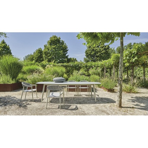 Table de Jardin Ellisse low Varaschin