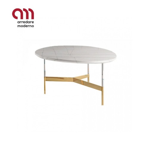 After9 Tonelli Design Table basse plateau en marbre