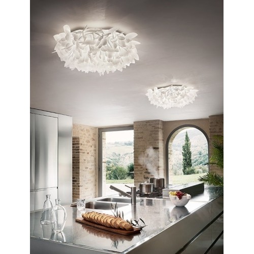 Lampe de plafond salon design Veli Foliage Slamp