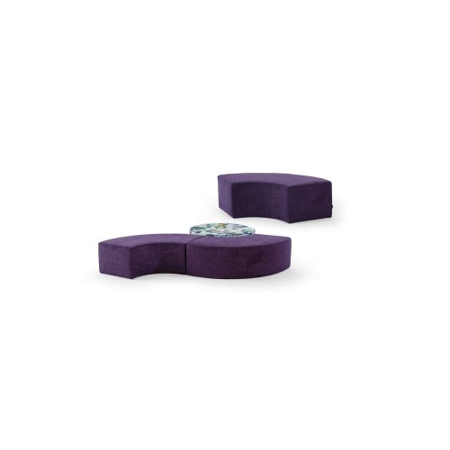 Nesos Twils Pouf moderne