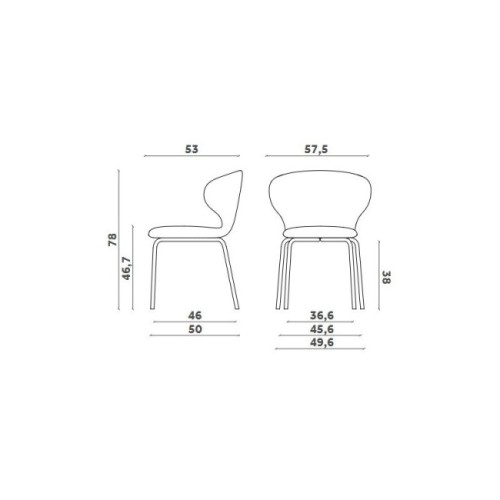 Sedia Mula Basic Miniforms