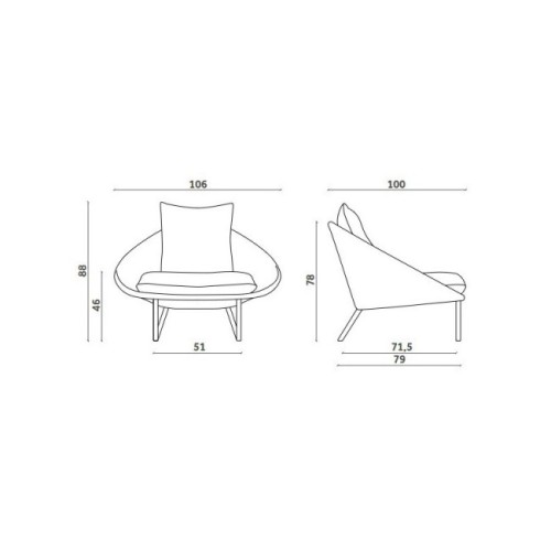 Poltrona Lem Miniforms